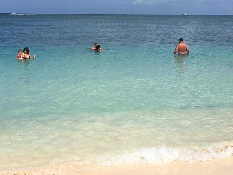 Praia em Cayman: perfeita
